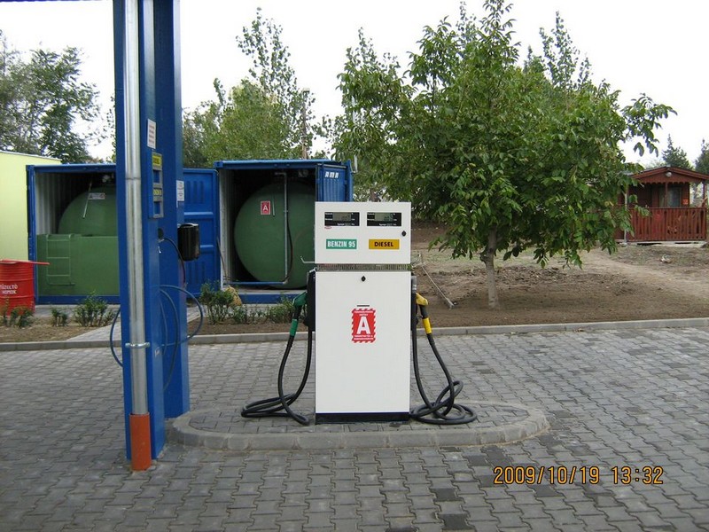 Magán felhasználású és közforgalmú üzemanyag ellátó berendezések